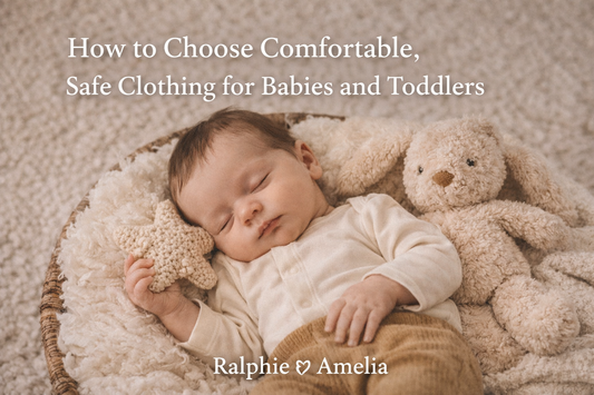 How to Choose Comfortable, Safe Clothing for Babies and Toddlers.  1