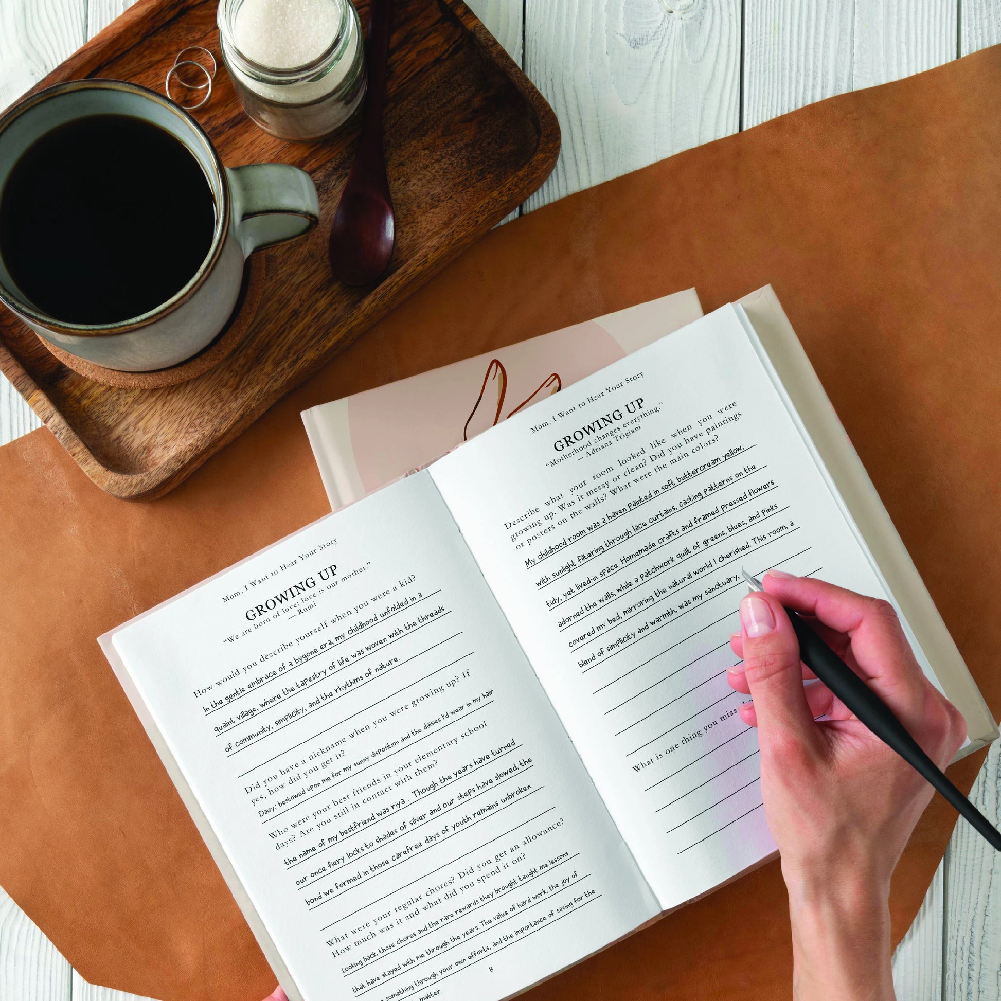 Mom, I Want to Hear Your Story – Guided Memory Journal