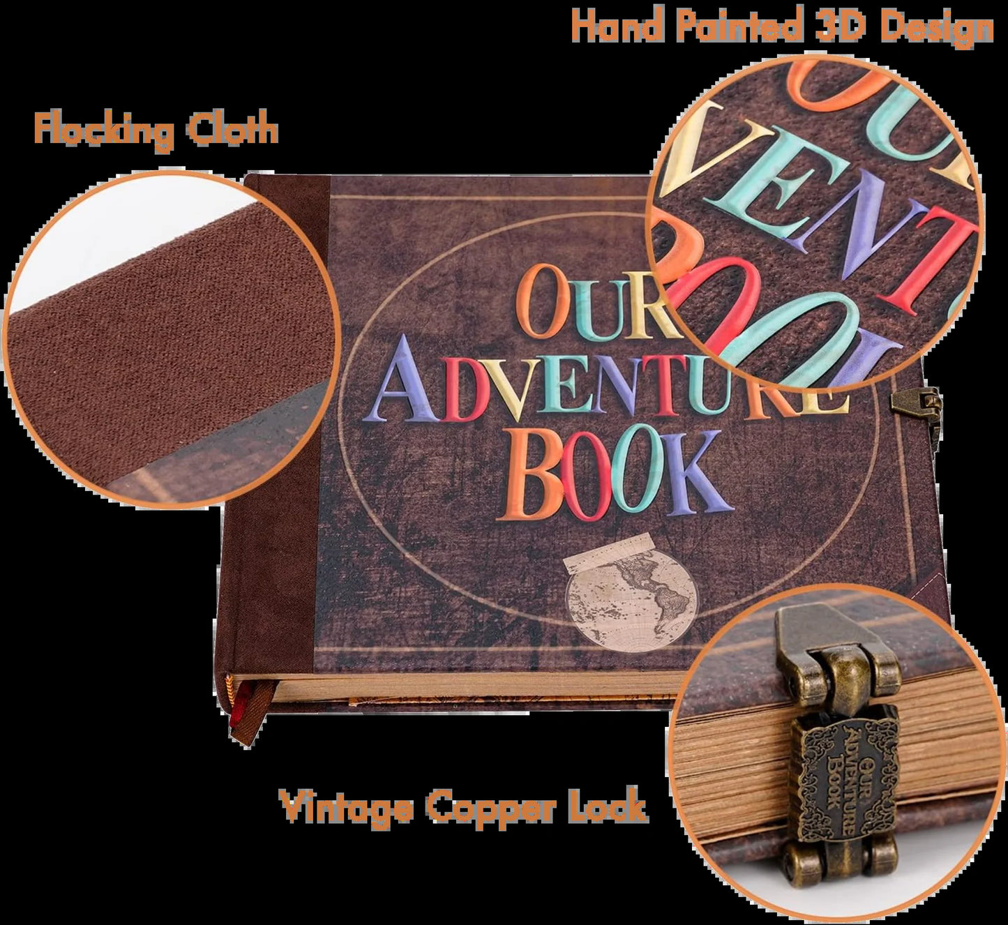 Adventure Scrapbook Memory Book