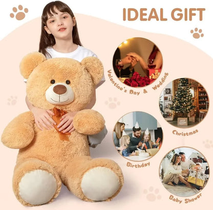 Giant Teddy Bear Stuffed Animal (3 Ft / 36”)