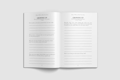 Mom, I Want to Hear Your Story – Guided Memory Journal