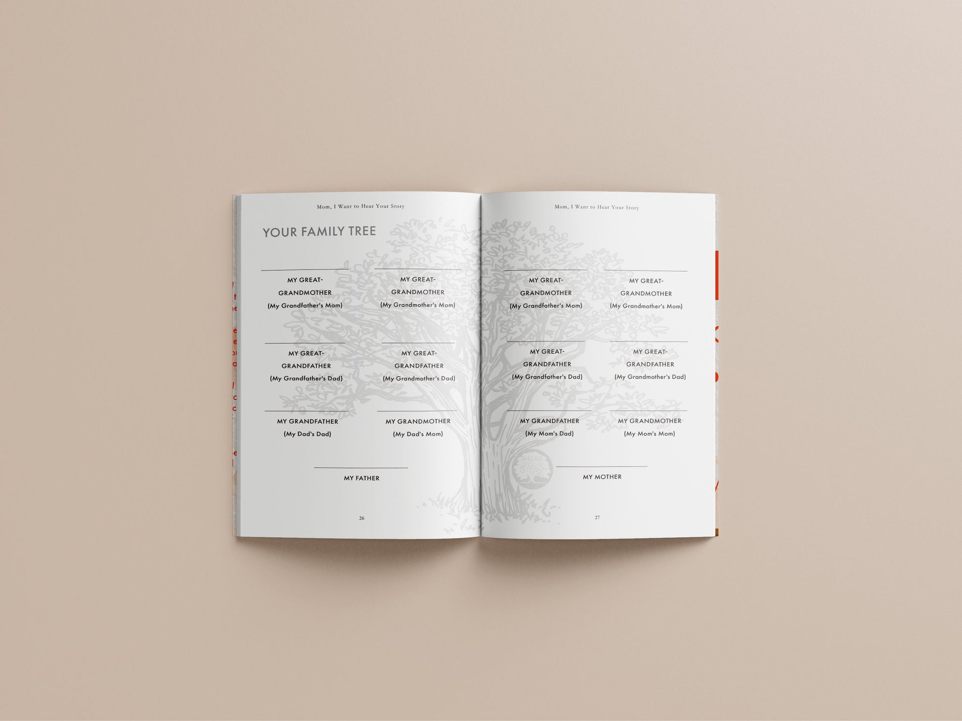 Mom, I Want to Hear Your Story – Guided Memory Journal